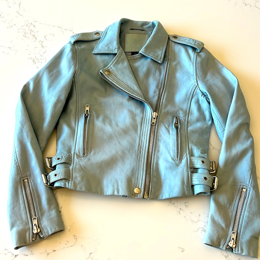 Leather jacket